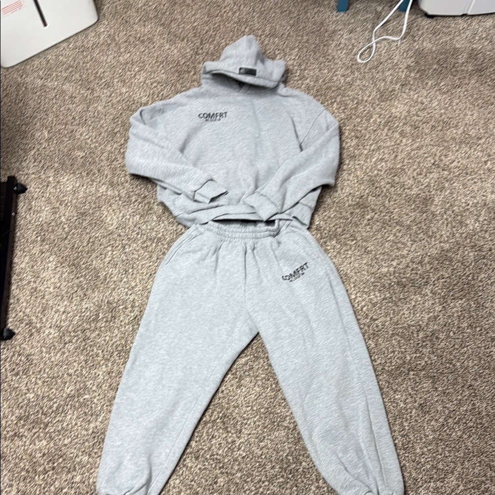 Comfort Gray Women's Hoodie and sweat pants